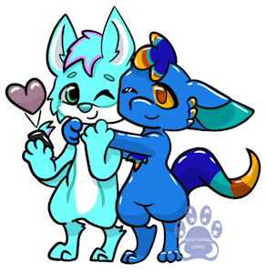 Vlashy and Thunder by NocturnalCorgi