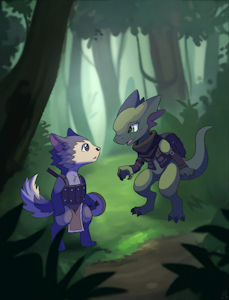 [Collab] Two Worlds by vavacung