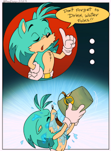 NONAChip &bull; Drink Water by novecomics