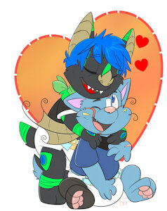 Hugs - by Reva by Dlweedo