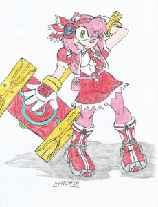 NEO Amy Rose by marlon64
