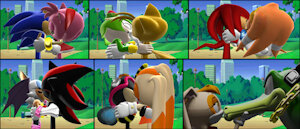 Sonic X Pairings by ameth18
