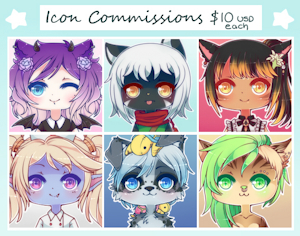 [OPEN] Icon Commissions by Wannyan