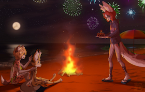Bday gift 2 - A night to remember by Fenfenkiry