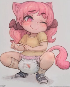 Ari - Doin Diaperly by OverFlo207