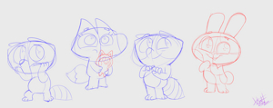 pikwik pack sketches by Kippkatt