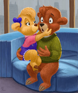 Smoochy kiss by mrluca