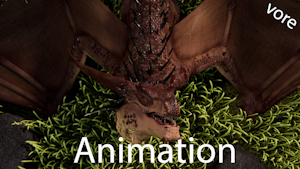 Dragon vore[Animation] by teres
