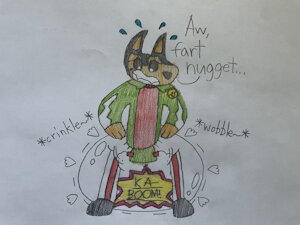 Buddy Thunderstruck by PinatasNPampers