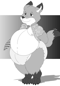nick wilde baby chubby by MrRipper338