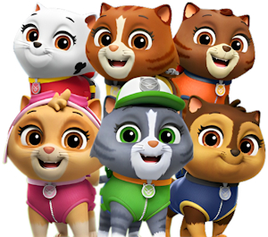 Kitten Catastrophe Crew PNG by RubbleDog931