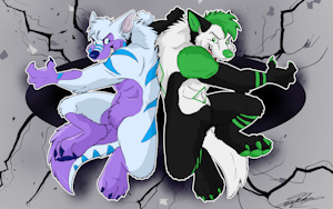 Keenora and Rex - Combo attack! by Keenora