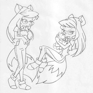 A Fox mom^^ by marcos