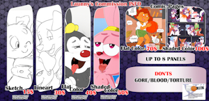 Commissions Info by Launny
