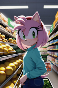 Amy gone shopping by Cirn0
