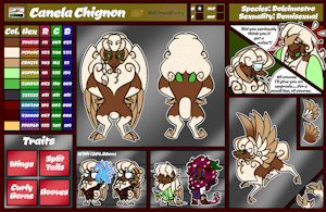 Canela Ref Sheet by oatmealkitty