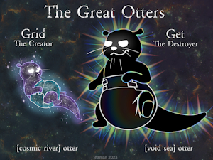 The Great Otters by DiaperedShaman