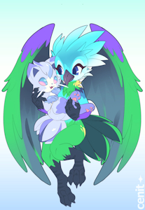 Nymira and Flowire by Quinto