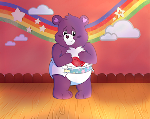 Padded Young-at-Heart Bear by YoungAtHeartBear