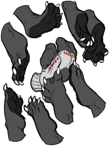 Footpaws by GordonTheOtter