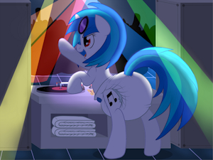 FillyScoots42 Diaper Pony Art 2/3 by Tenerius