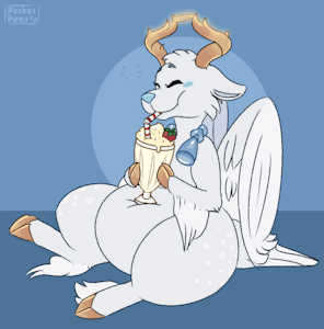 (Animated!) Big Frosty Shake by PocketPaws