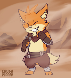 Bandit Hermit by Crushpepper