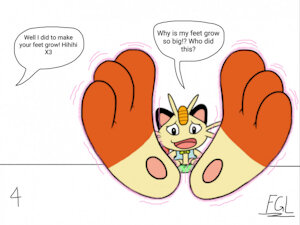 Tom The Meowth Magic Fun (4/9) (Reupload from FA) by Feetgrowthlover2