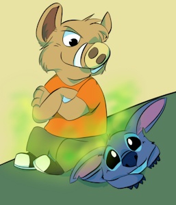 Napoleon's stinky plush by thedashy
