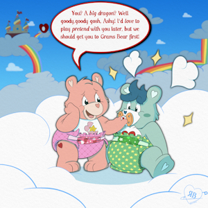 Fable Heart joins the Care Bear family! by YoungAtHeartBear