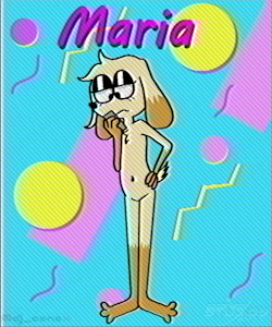90s Cartoon Maria by ConoStudios