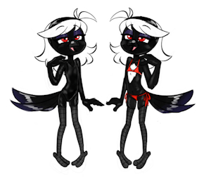 Hivally - Swim suits by VioletEchoes