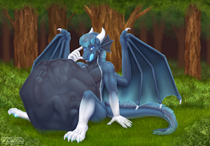 Once in the forest by VarnessCrowe