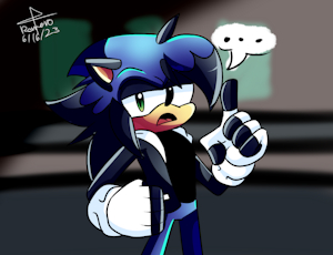 Teen titans to Sonic version screenshot by SpeedDemonBlueFlare