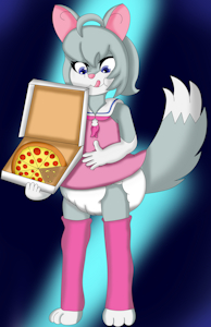 Gift Art: Pizza Time! by NormalPhantasm