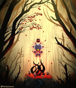 Forest ritual by MellyEspeon