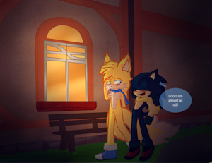 walking in the night by SpeedDrawnewe