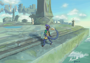 Ruins in the Sky by kasirith
