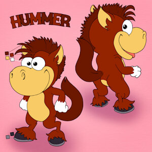 hummer ref sheet [$] by argonvile
