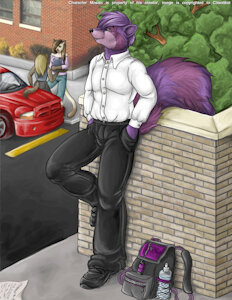 OC Raccoon by Chaotikat by Moss