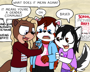 Pride month 2023 (School picture day 2020) by Pokefound