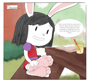 Elinor's pink sole by Dummycervine