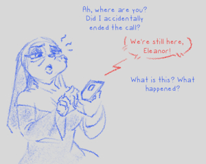 Eleanor and Sebastian - Sketches (1) by CanisFidelis