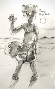 Riley Nightshade (my profile pic) by ludeprince