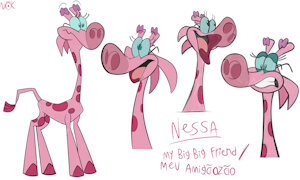 Nessa🦒doodles by Niok
