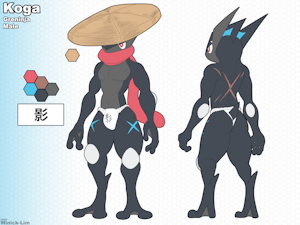 [Commission] Greninja by WinickLim