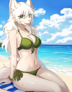 Surf, Sun, and Sophi by TobyBaggins