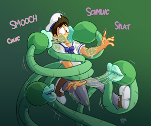 [C] The attack of the sea-worms by JAMEArts