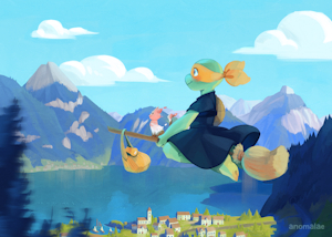 Mikey's Delivery Service by anomalae