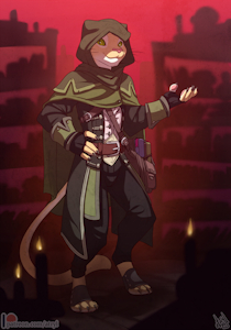 Rain the Scholar by atryl